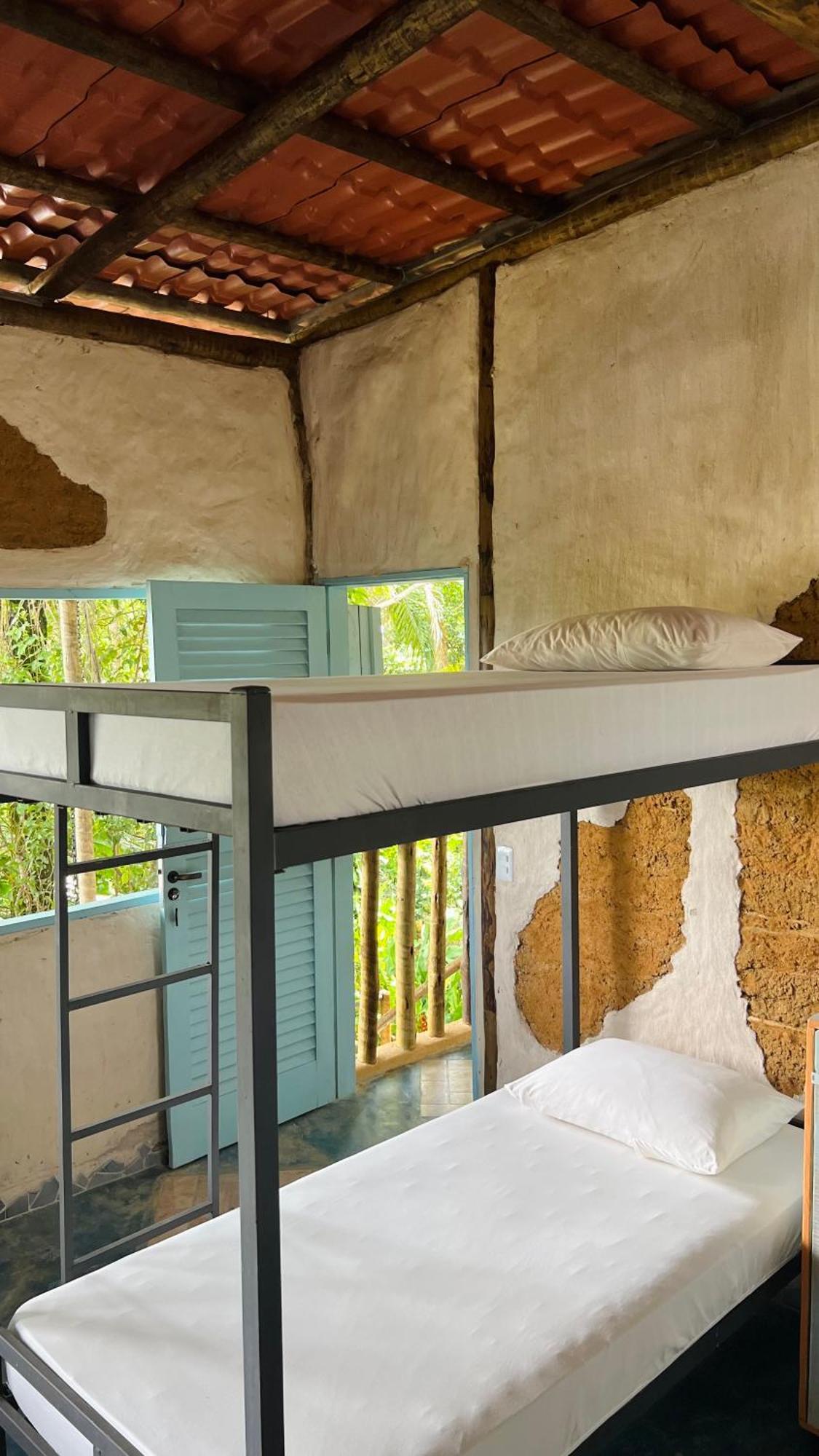 Eco Hostel Bosque Di Barro Velha Boipeba Rum bild
