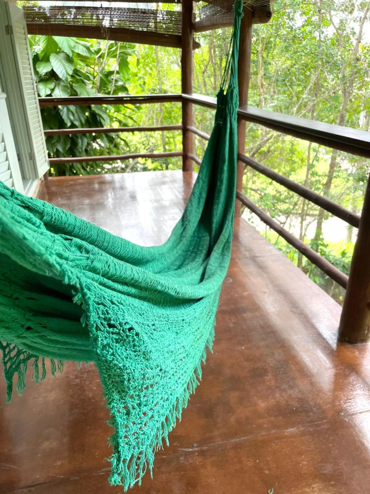 Eco Hostel Bosque Di Barro Velha Boipeba Exteriör bild