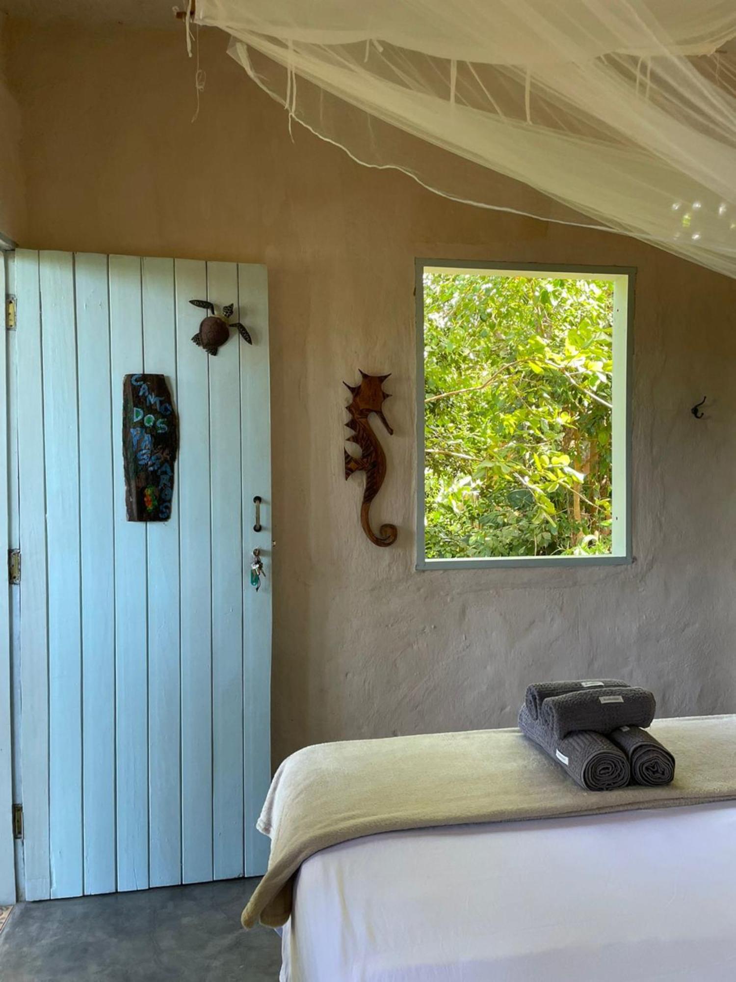 Eco Hostel Bosque Di Barro Velha Boipeba Exteriör bild