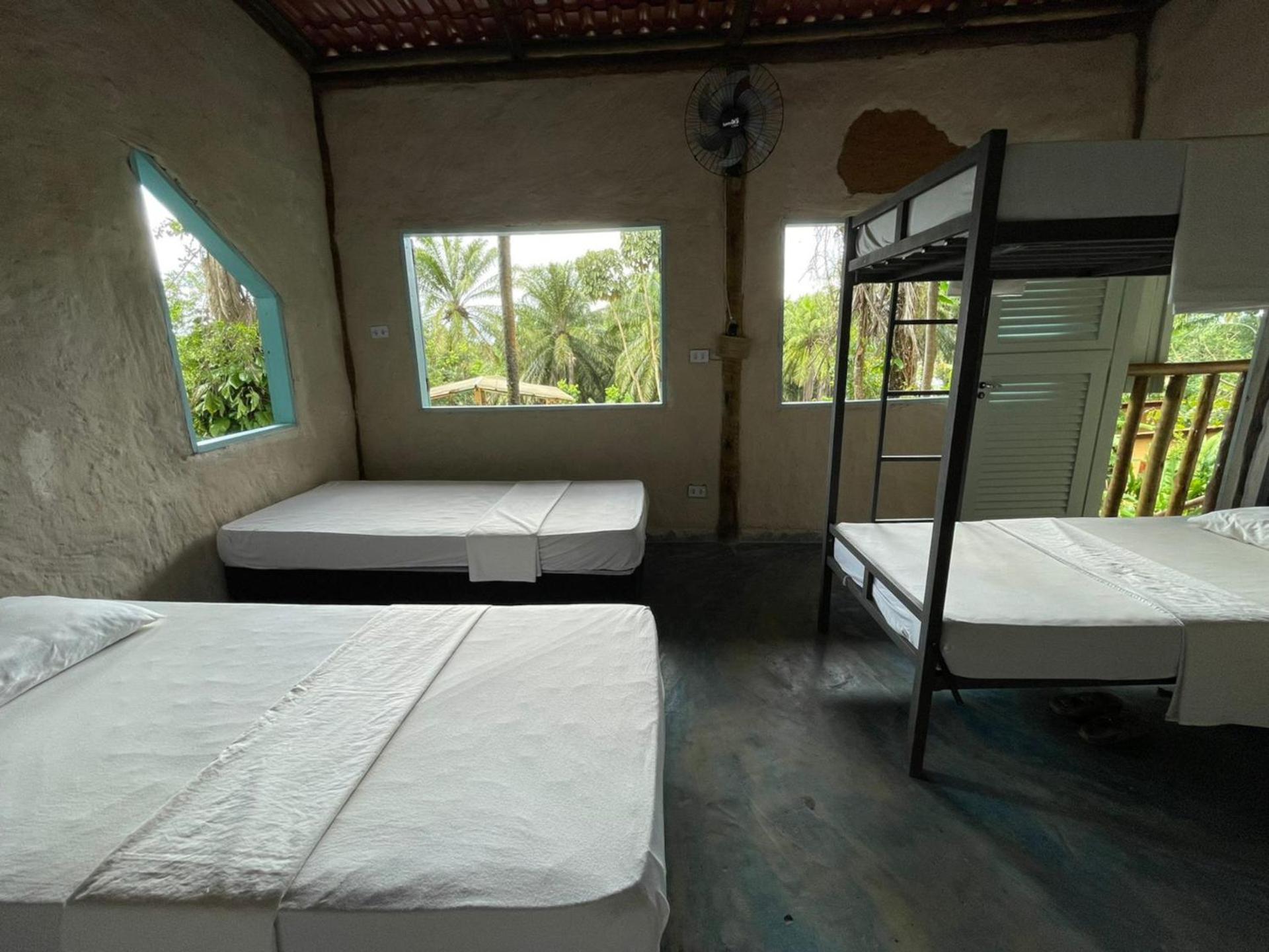 Eco Hostel Bosque Di Barro Velha Boipeba Exteriör bild