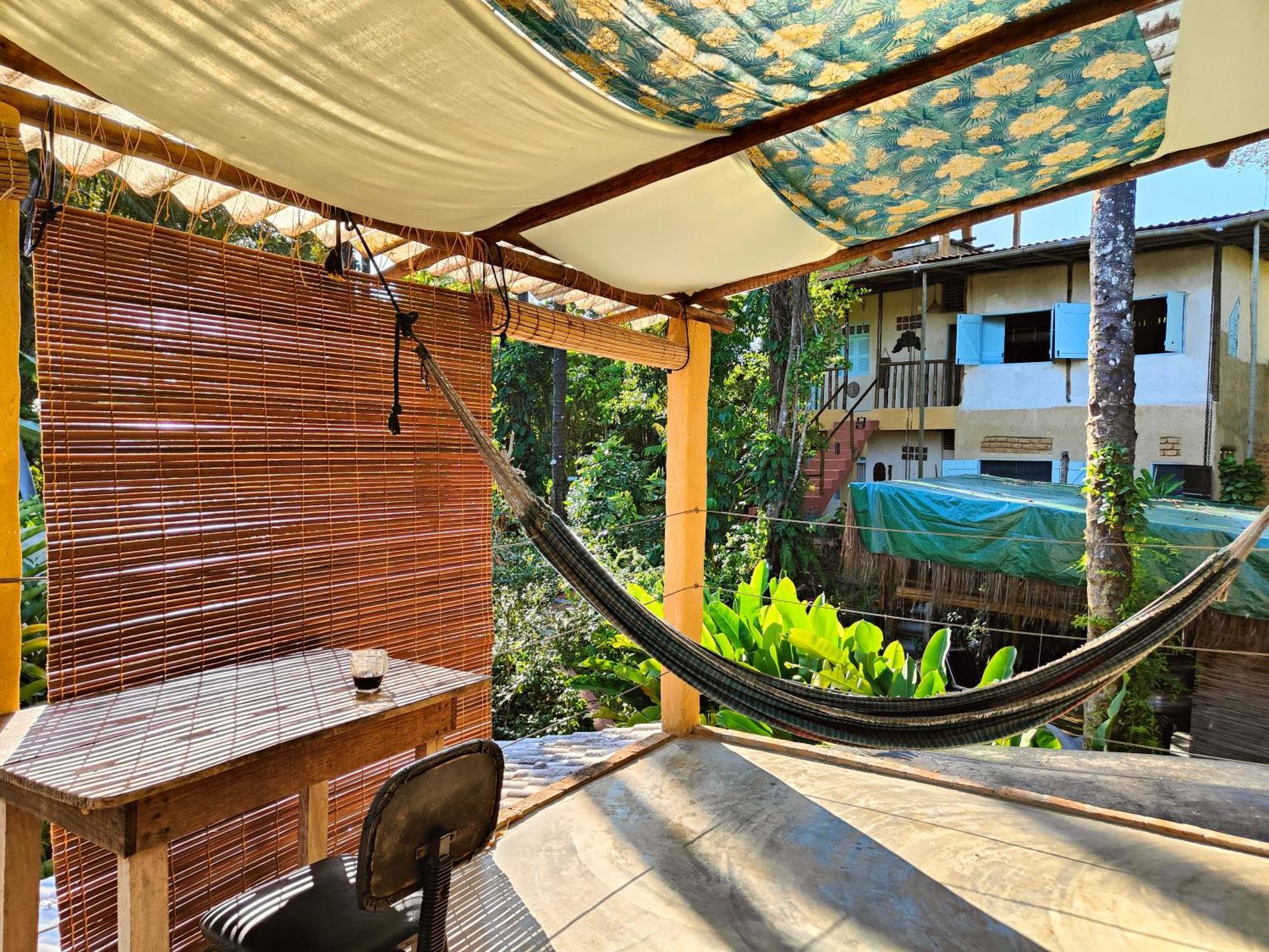 Eco Hostel Bosque Di Barro Velha Boipeba Exteriör bild