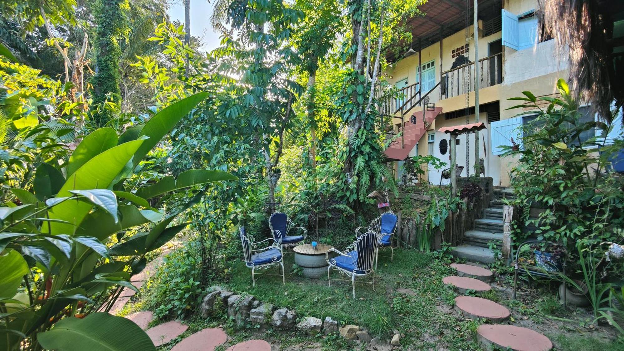 Eco Hostel Bosque Di Barro Velha Boipeba Exteriör bild