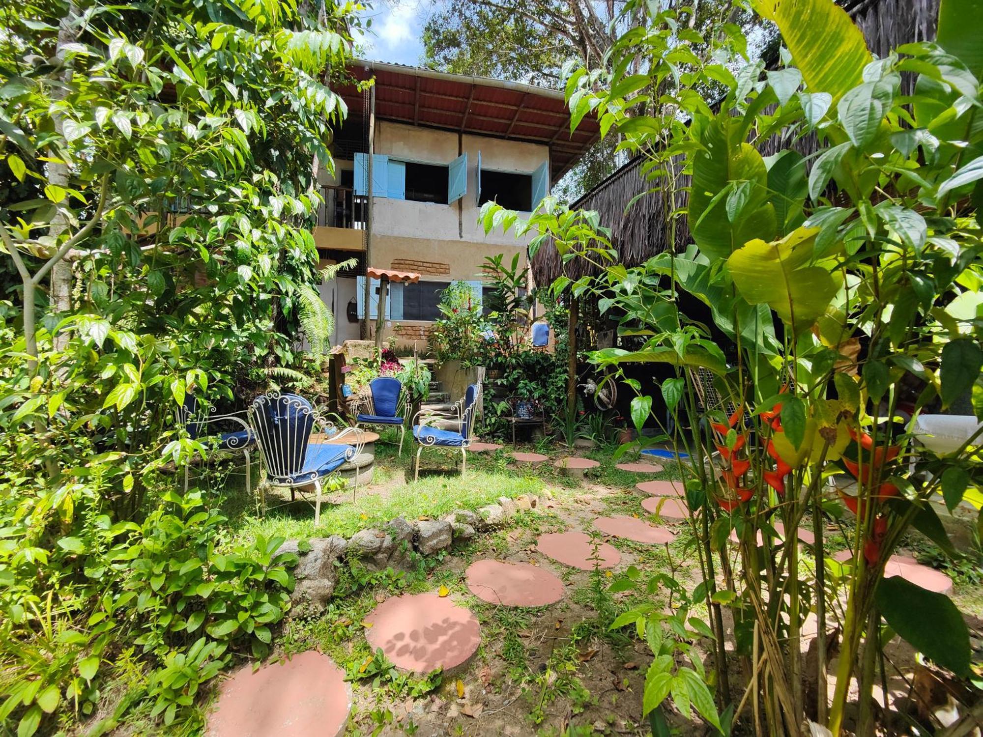 Eco Hostel Bosque Di Barro Velha Boipeba Exteriör bild